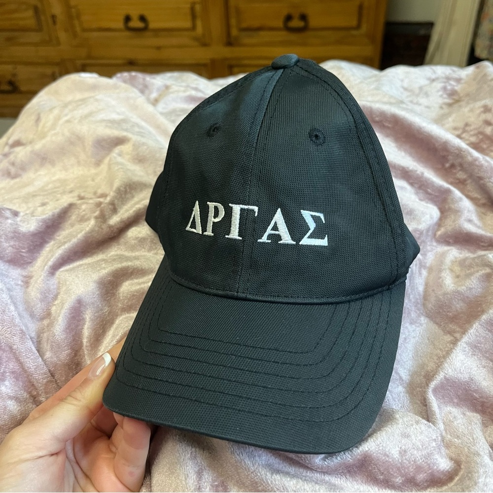 Delta Rho Gamma Alpha Sigma frat hat